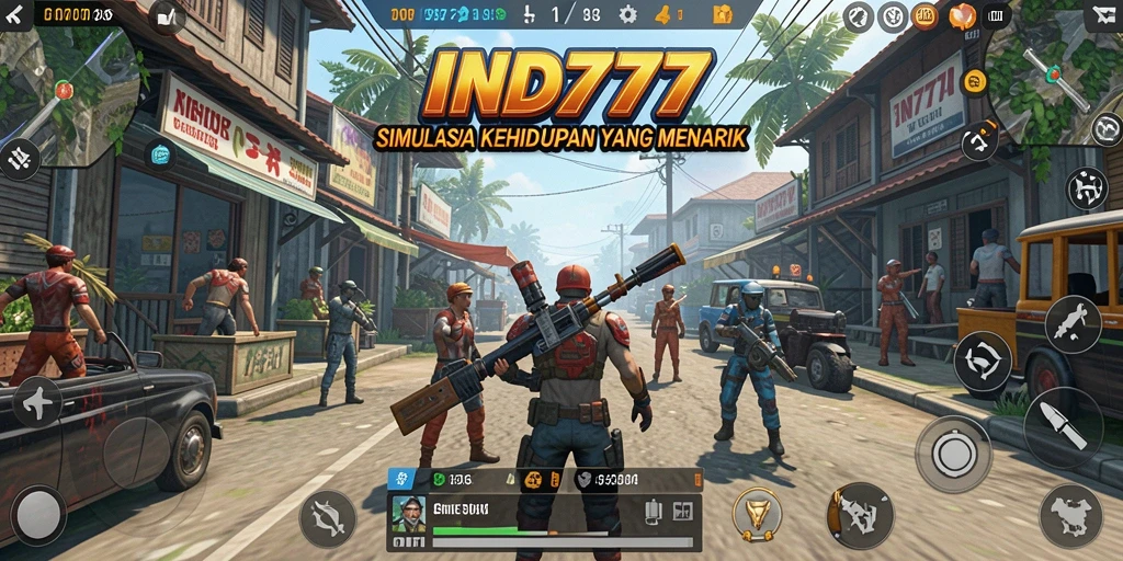 Tampilan gameplay IND777 yang mengesankan dan interaktif.