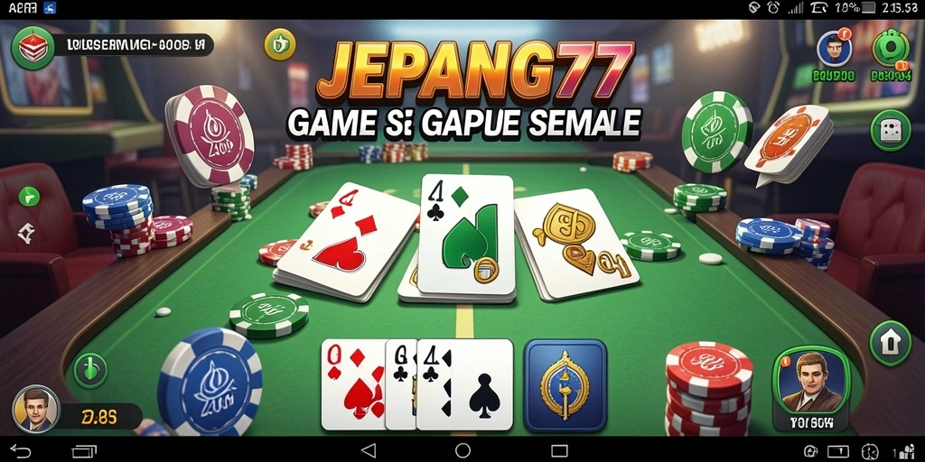 Tampilan gameplay seru dari JEPANG77 yang memikat.