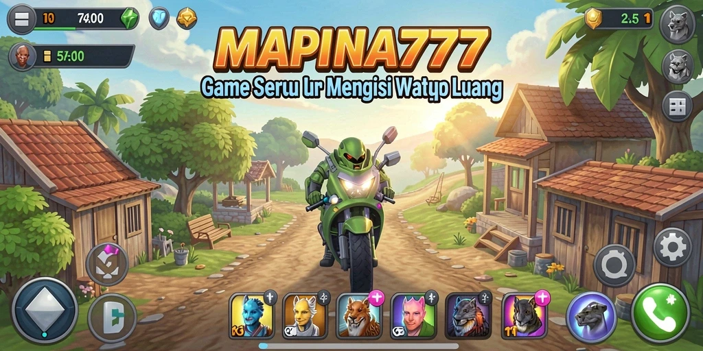 Tampilan gameplay MAPNA777 yang menawan dalam genre Idle.