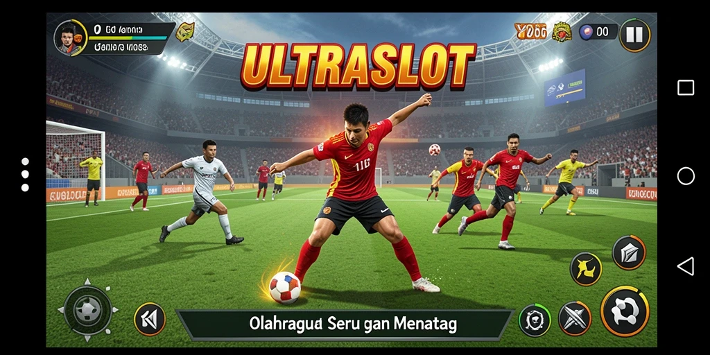 Gameplay ULTRASLOT yang seru dan kompetitif di layar